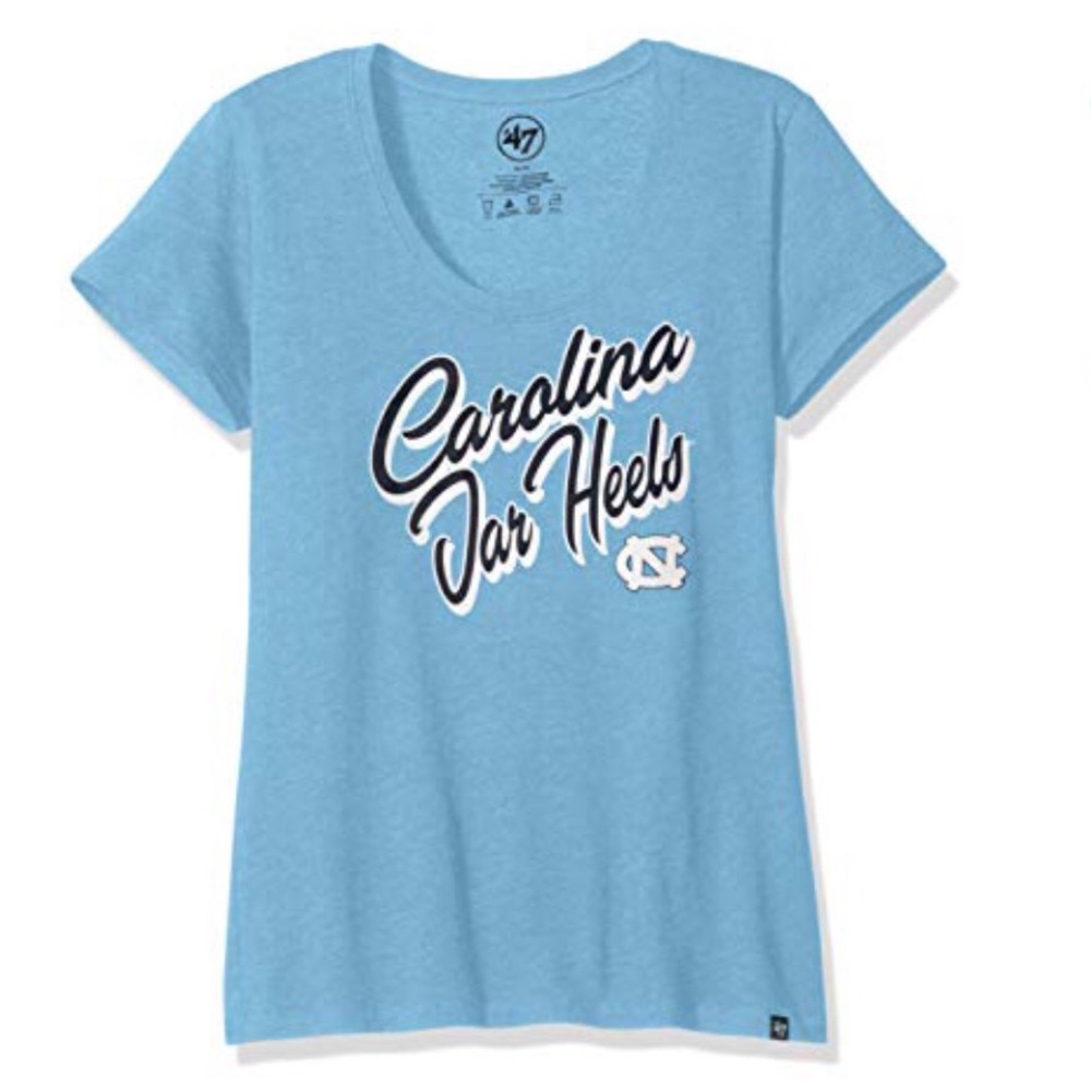 North Carolina Tar Heels Club Scoop Neck Tee NWT S
